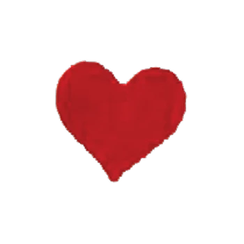 heart tanning stickers