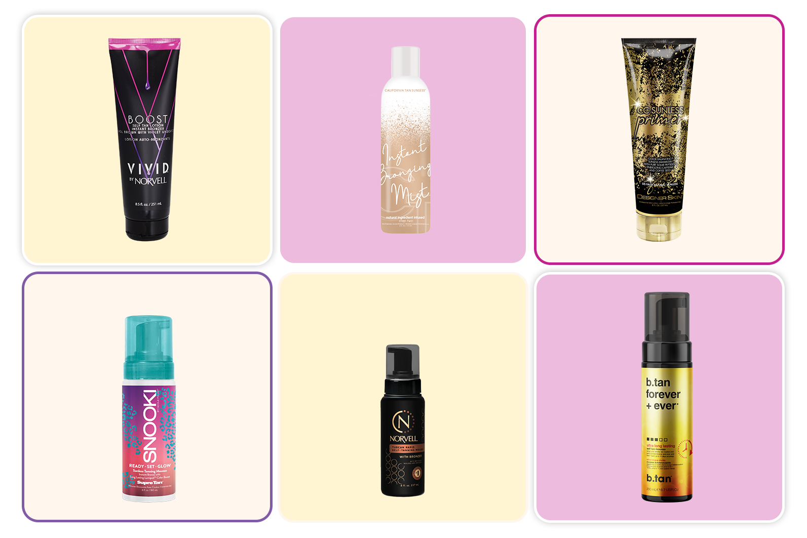 Sunless Tanning Lotions And Sprays