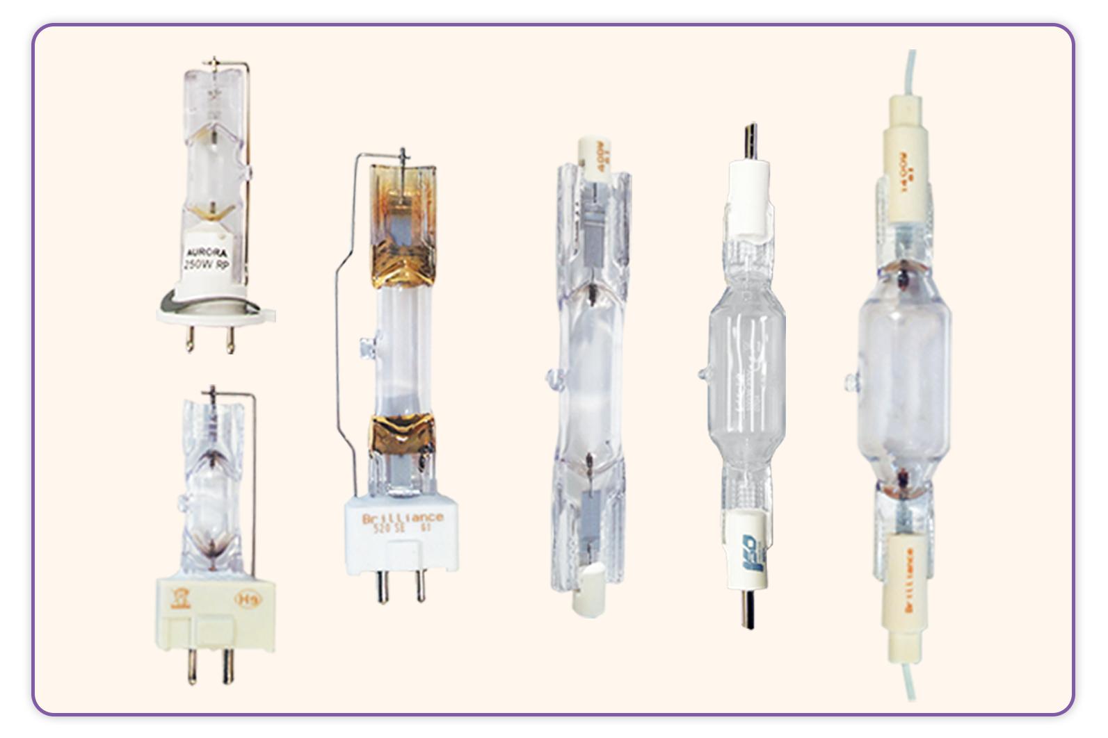 high pressure tanning lamps